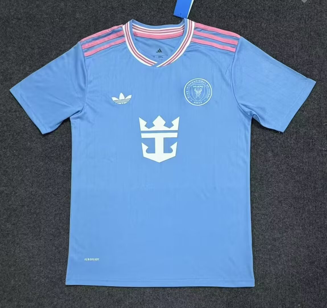 25-26 Inter Miami blue Retro Edition Training Shirts