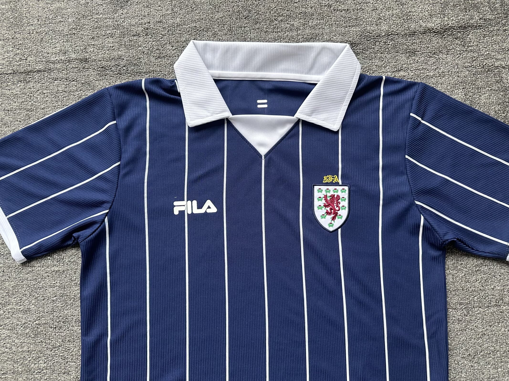 2002 Scotland Home Retro Soccer Jersey