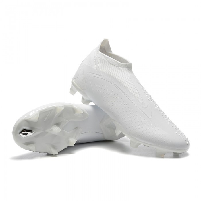 PREDATOR ACCURACY+ FG BOOTS Soccer Shoes-All White-2473401