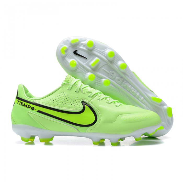 Tiempo Legend 9 Elite FG Soccer Shoes-Green/White-2748372