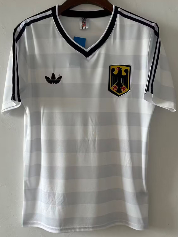 1984 Germany Home Retro Soccer Jersey