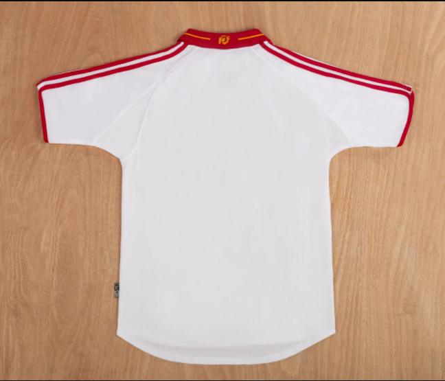 2000 Spain Away Retro Soccer Jersey
