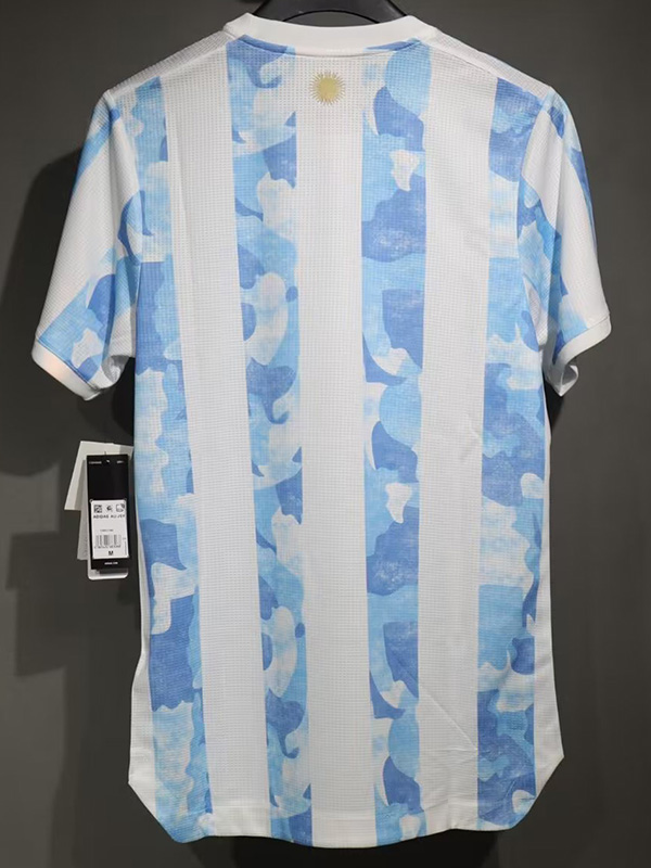 2020-2021 Argentina Home Player Version 球员 Retro Soccer Jersey