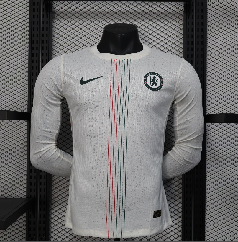 25-26 CHE Away Long Sleeve Player Version Soccer Jersey (长袖球员)