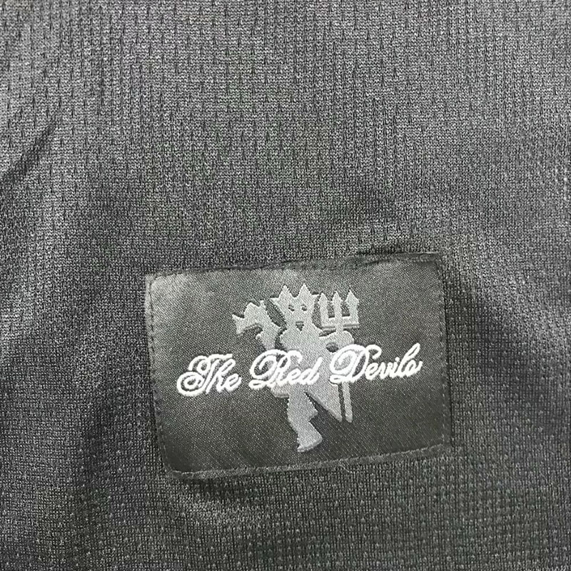 2007-2008 Man Utd Away Black long sleeve Retro ...