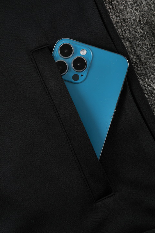 25-26 Mexico Black Kids Jacket Tracksuit