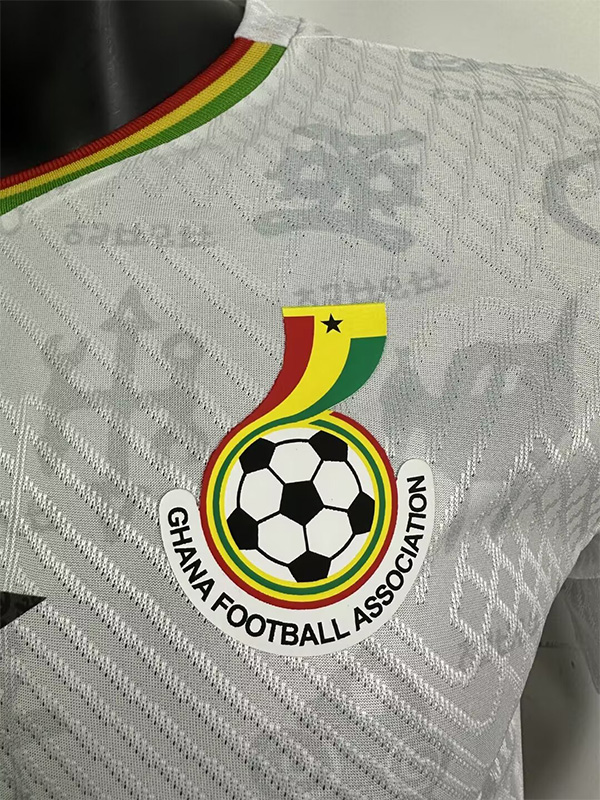 24-25 Ghana Home Player Version Soccer Jersey