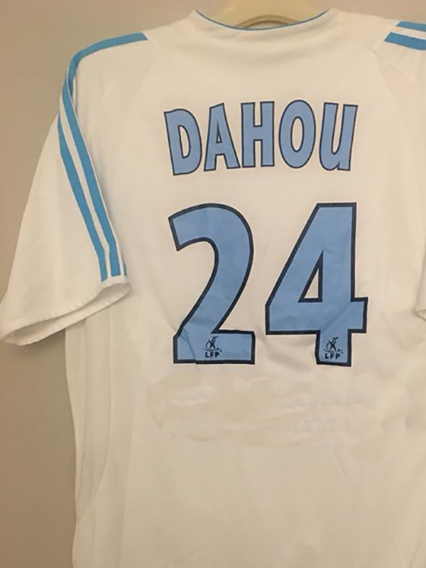 2003-2004 Marseille Home Retro Soccer Jersey