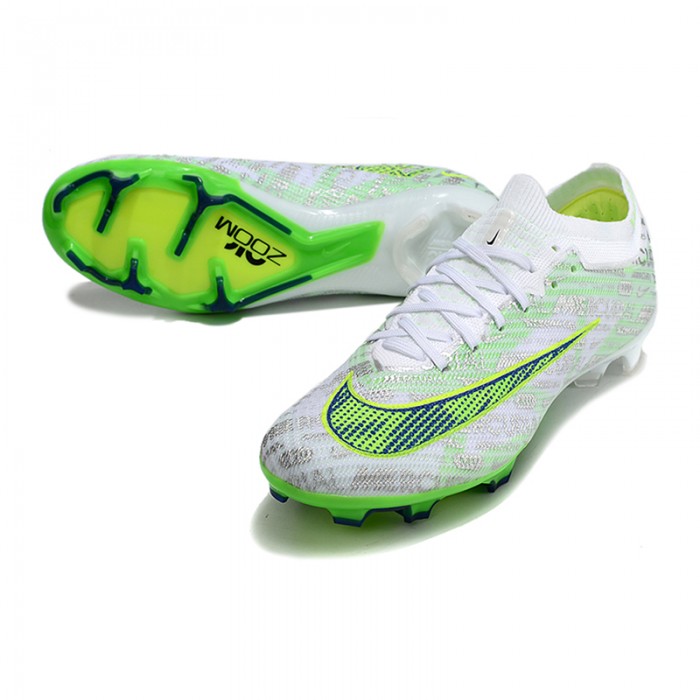 Air Zoom Mercurial Superfly IX Elite FG Soccer Shoes-Green/White-4719674