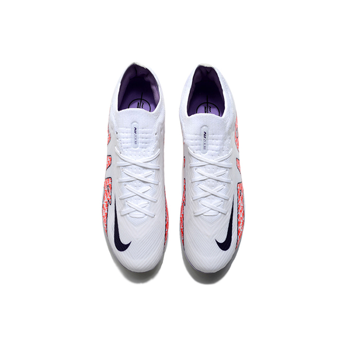 Air Zoom Mercurial Vapor XV Elite AG Soccer Shoes-White/Red-6689619