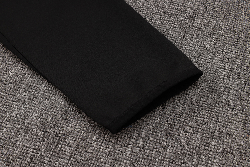 24-25 Algeria Black Jacket Tracksuit