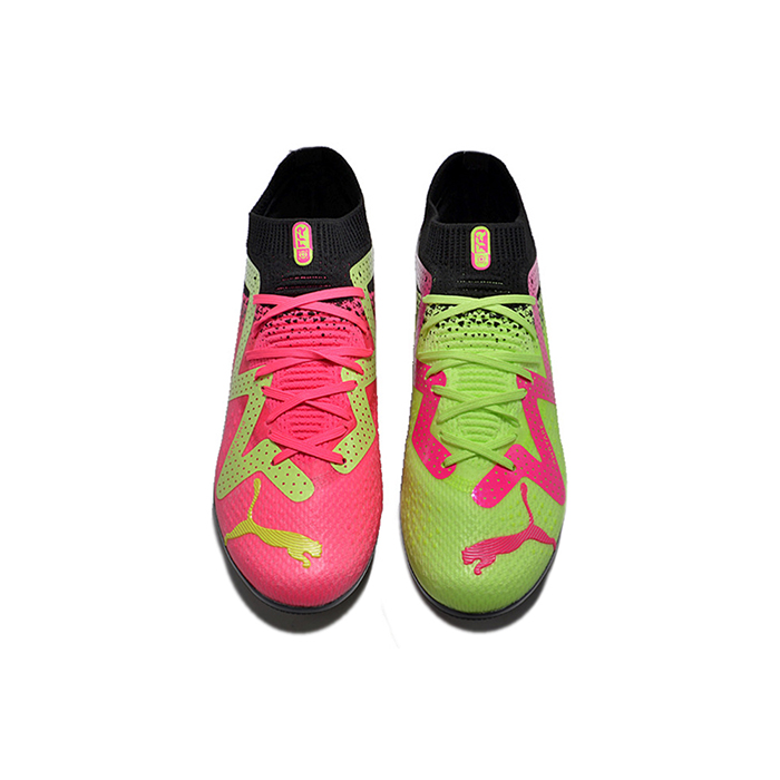 Ultra Ultimate TF Soccer Shoes-Green/Pink-2668534