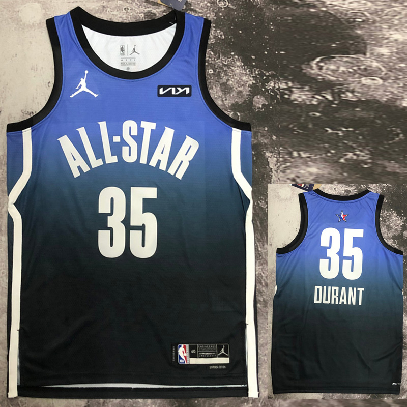 2023 ALL STAR DURANT #35 Blue Top Quality Hot P...