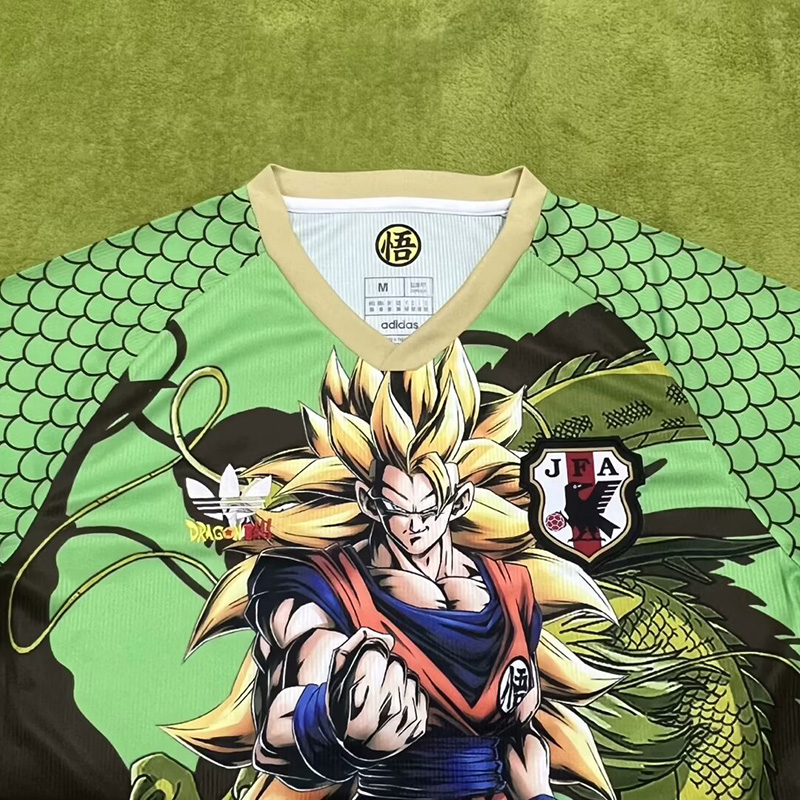 24-25 Japan Fluorescent Green Special Edition Fans Soccer Jersey *彩色悟空