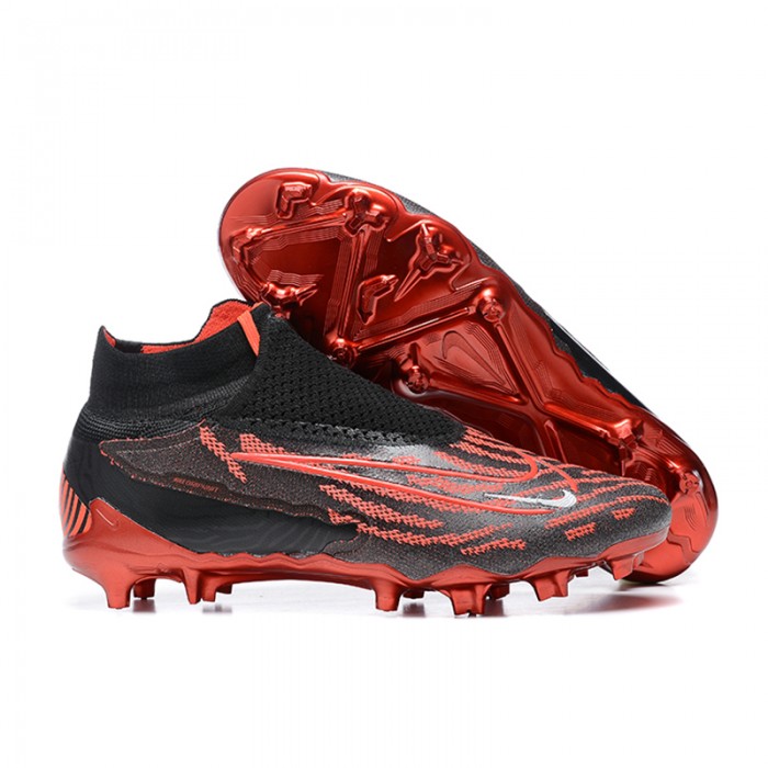 Phantom GX Elite FG High Soccer Shoes-Red/Black-809146