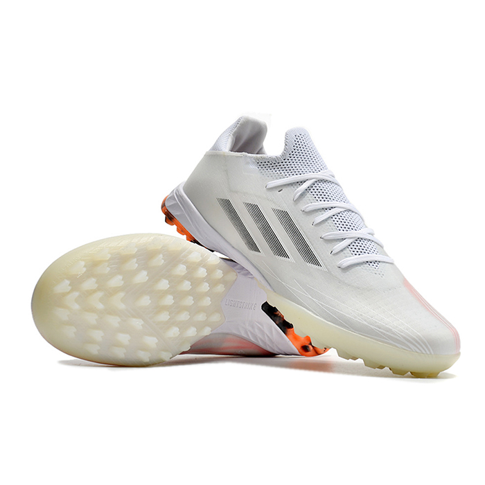 Messi X Speedflow+ TF Soccer Shoes-White/Gery-6643065