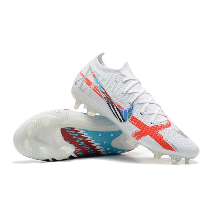 Phantom GT2 Dynamic Fit Elite FG Soccer Shoes-White/Red-2661229