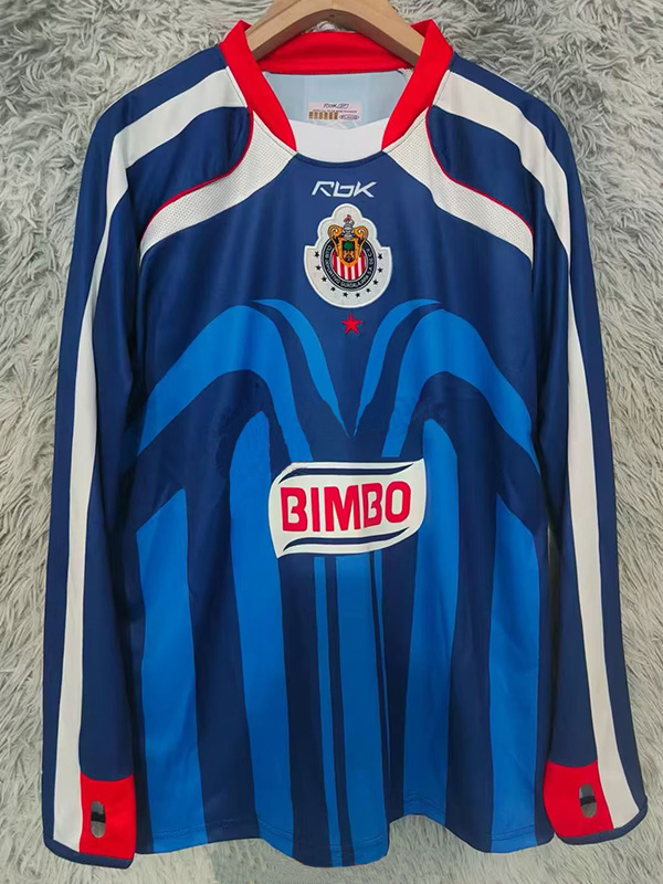 2006-2007 Chivas Away Long Sleeve Retro Soccer Jersey (长袖)