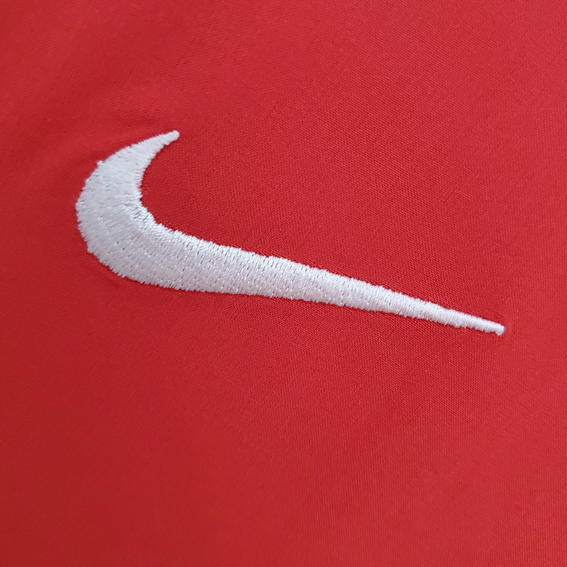 2002-2004 Man Utd Home Long Sleeve Retro Soccer...