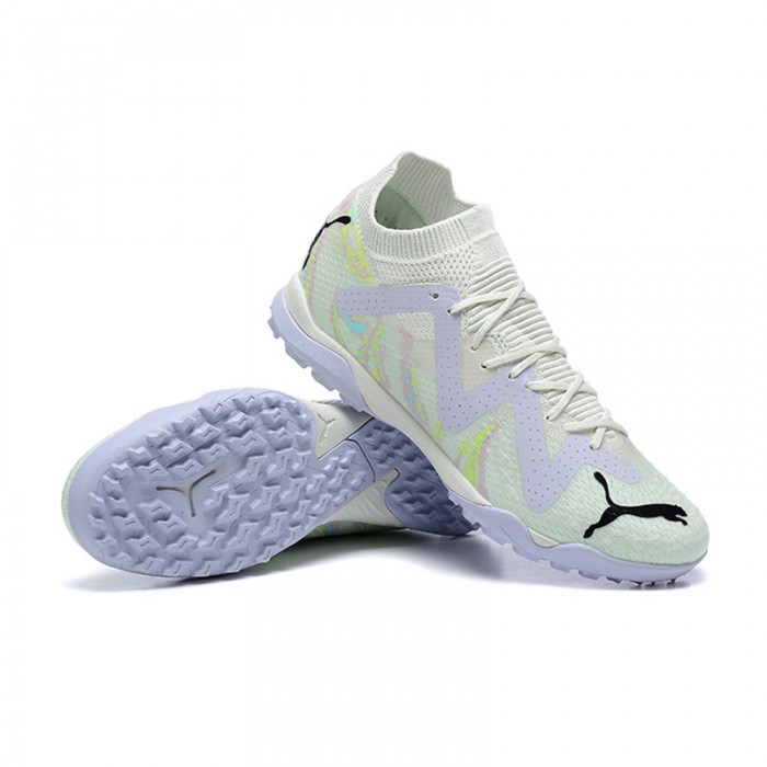 Ultra Ultimate TF Soccer Shoes-White/Green-6650850