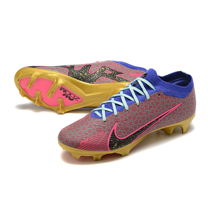 Air Zoom Mercurial Vapor XV Elite FG Bonded Pack Soccer Shoes-Wine Red/Blue-388172