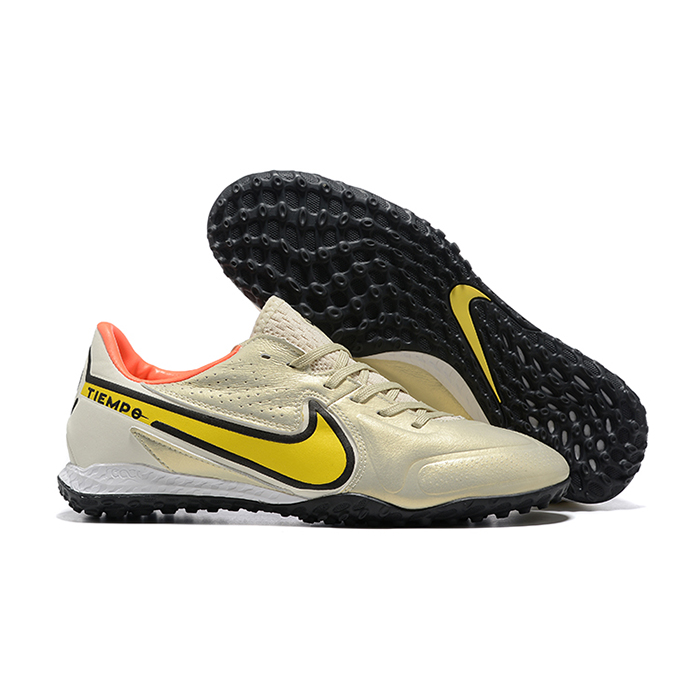 Tiempo Legend 9 TF Soccer Shoes-Khkai/Yellow-6050572