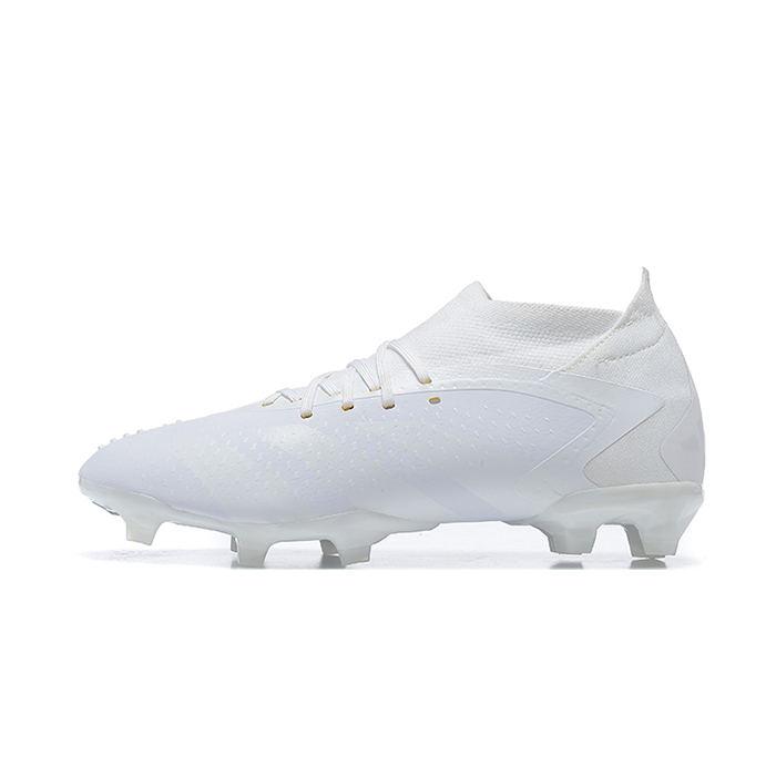 PREDATOR ACCURACY+ FG BOOTS Soccer Shoes-All White-4150426