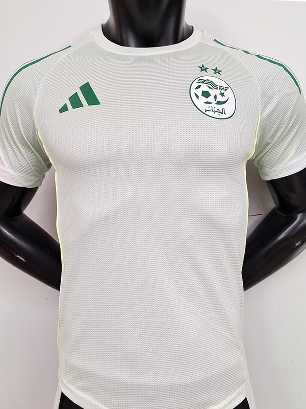 25-26 Algeria Light Green Player Version Training shirts #A38淡绿