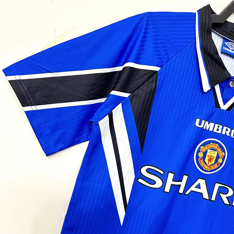 1996-1997 Man Utd Away Retro Soccer Jersey