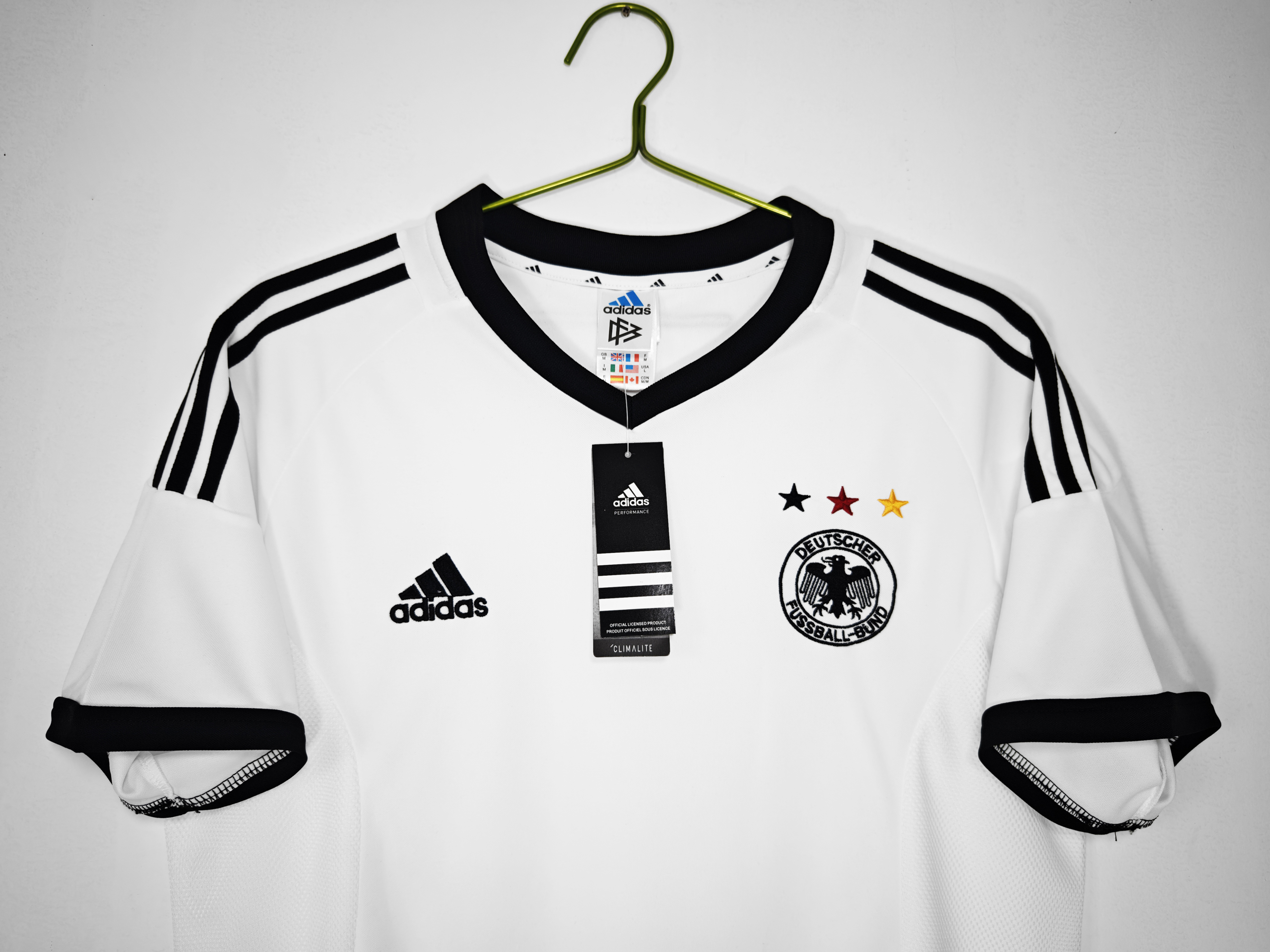 02/03 Germany Home Retro Soccer Jersey