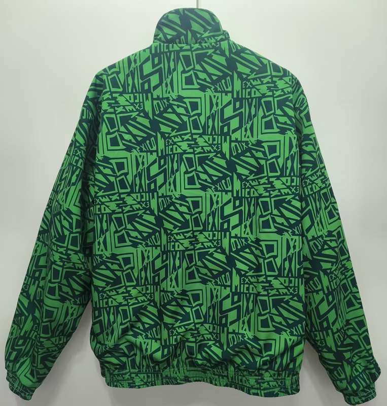 24-25 Mexico Green & Grey Double Sided Windbreaker (双面风衣)
