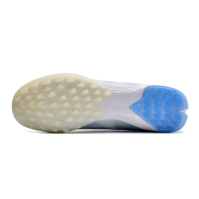 Messi X Speedflow+ TF Soccer Shoes-White/Blue-7556897