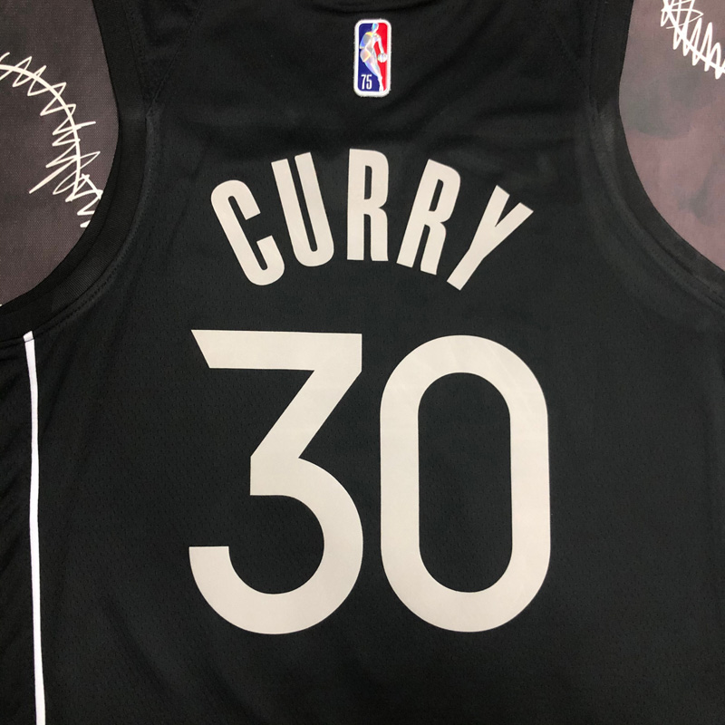 WARRIORS Glory version CURRY #30 Black Top Qual...