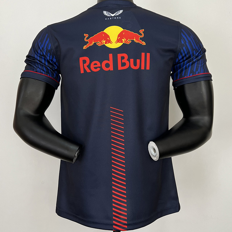 2023 F1 Red Bull #11 Royal Blue Racing Suit (圆领...
