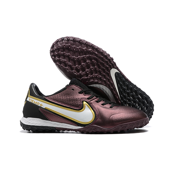 Tiempo Legend 9 TF Soccer Shoes-Brown/White-2251671