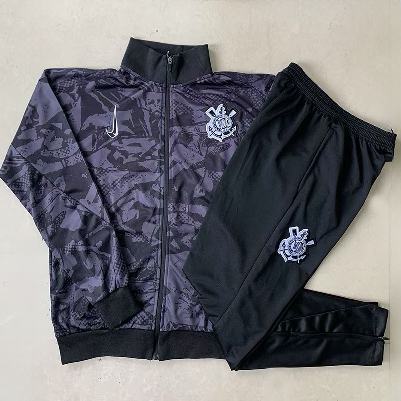 25-26 Corinthians Grey Jacket Tracksuit #A2510