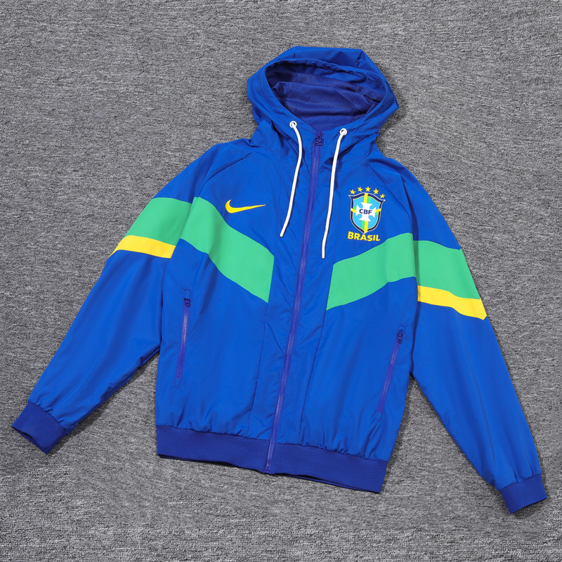 24-25 Brazil Azul Windbreaker