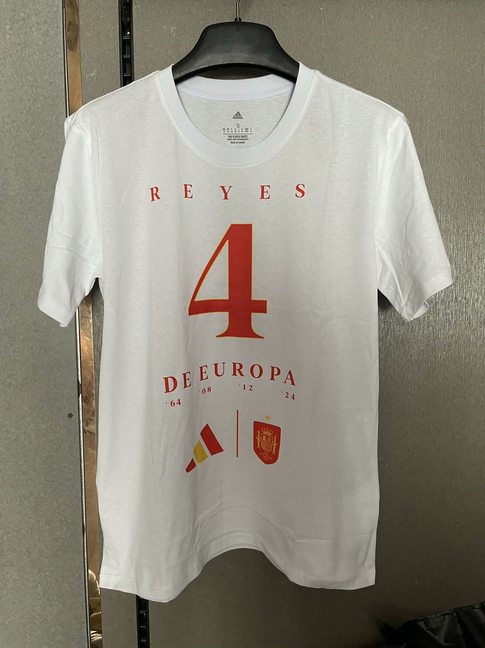 24-25 Spain White High Quality Casual T-Shirt