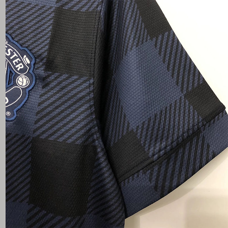 2013-2014 Man Utd Away Retro Soccer Jersey