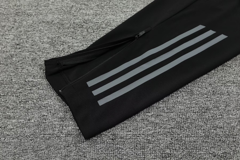 2024-25 RMA White Half Pull Tracksuit (半拉链)