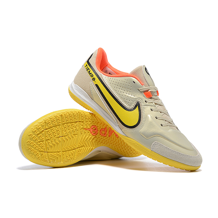 Tiempo Legend 9 TF Soccer Shoes-Khkai/Yellow-7307844