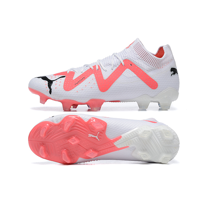 Future Ultimate FG Soccer Shoes-White/Pink-8803832