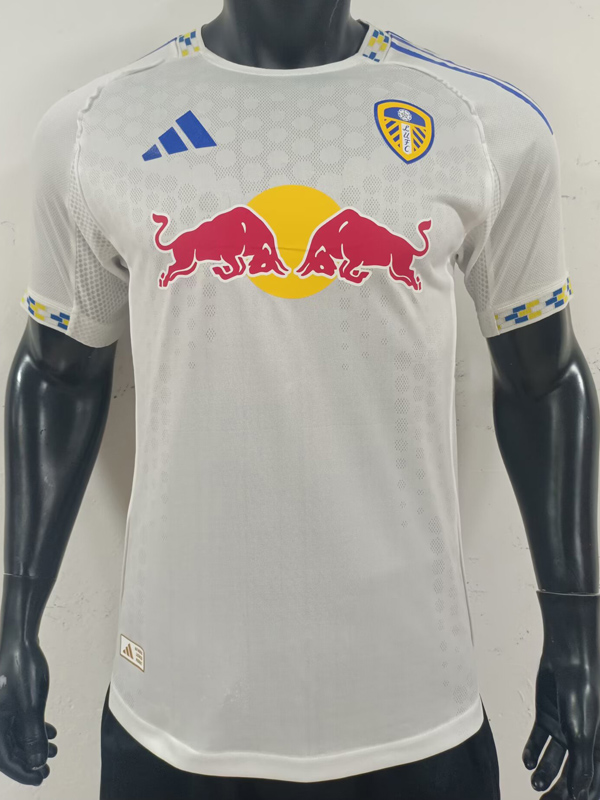 25-26 Leeds United Home Player Version Soccer Jersey