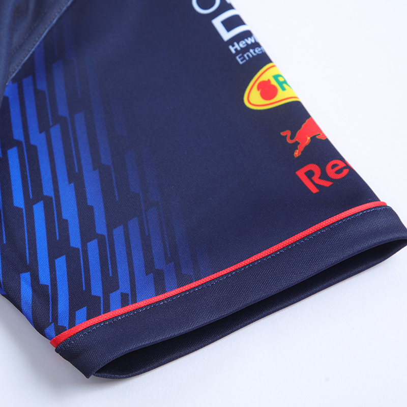 2023 Red Bull Royal blue Racing Suit (圆领)