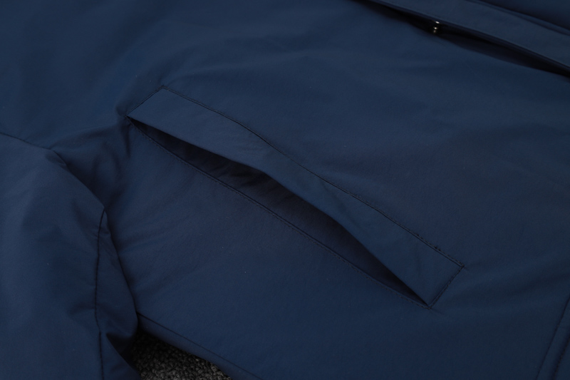 24-25 ACM Royal Blue Hooded Windbreaker Fabric Cotton Coat #G258(红标)