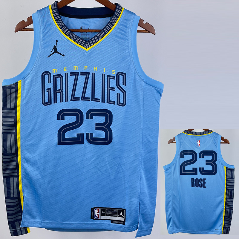 22-23 GRIZZLIES ROSE #23 Blue Top Quality Hot P...