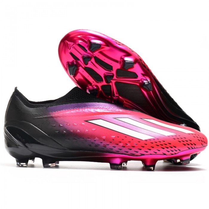 X Speedportal+ FG Soccer Shoes-Pink/Black-841787