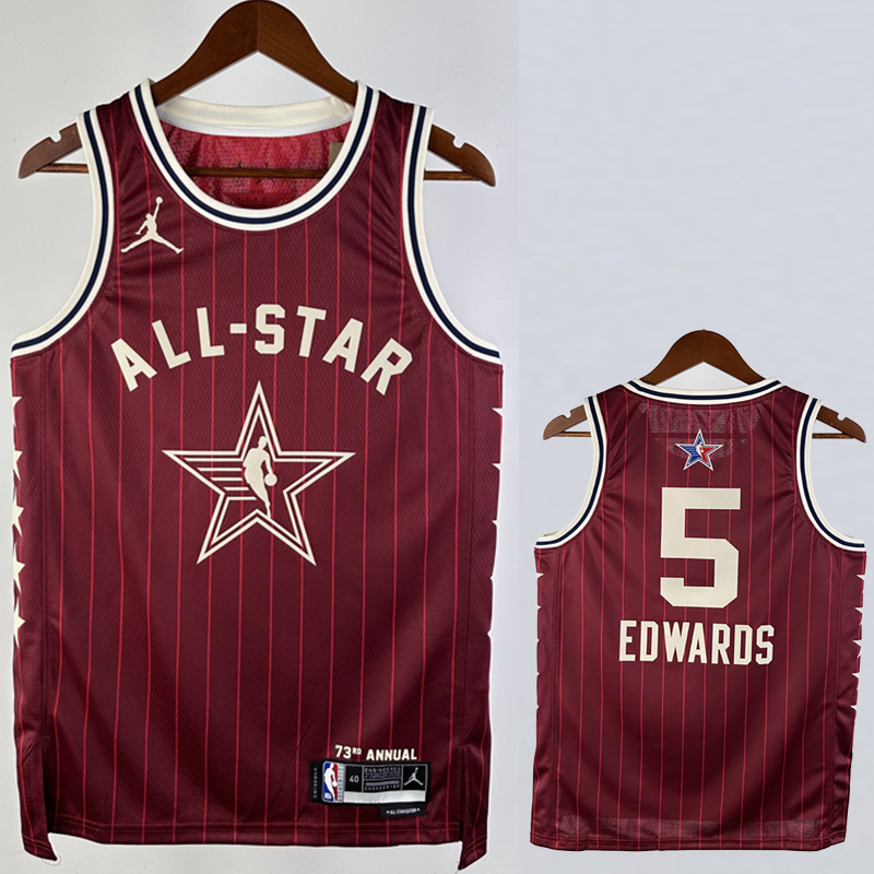 23-24 ALL-STAR EDWARDS #5 Red Top Quality Hot P...