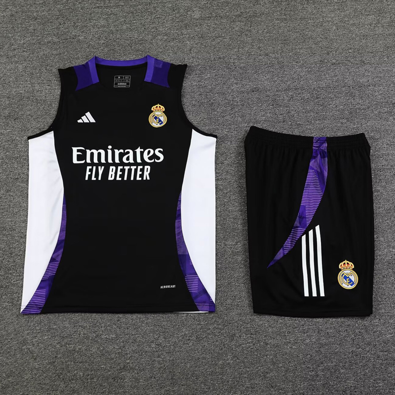 24-25 RMA Black Tank top and shorts suit