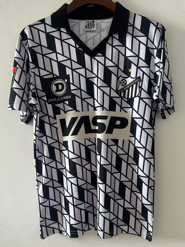 1990 Santos FC Away Retro Soccer Jersey